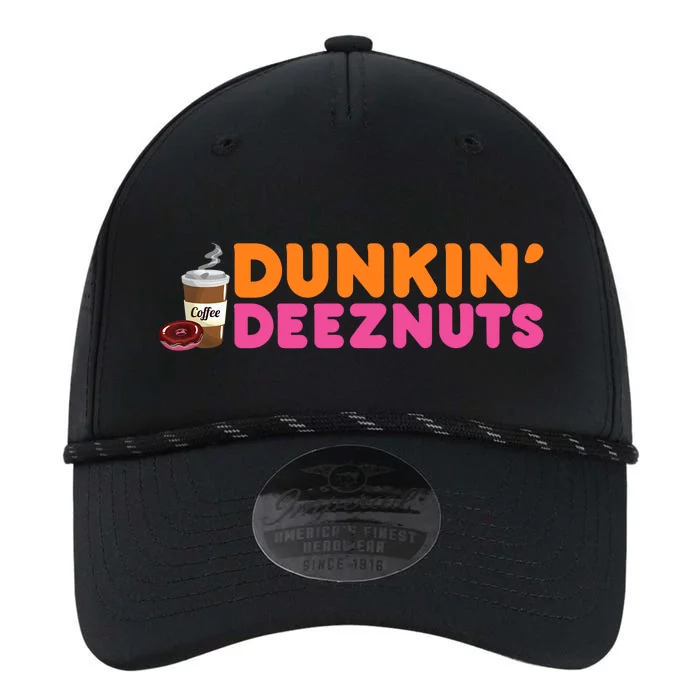 Dunkin Deez Nuts Funny Dunkin Deeznuts Coffee Lover Performance The Dyno Cap