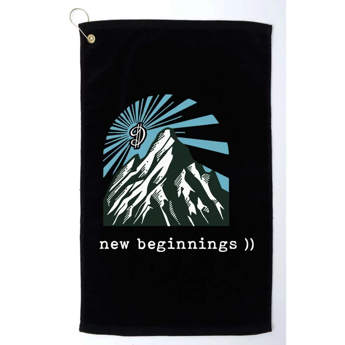 Dame D.O.L.L.A. New Beginnings Platinum Collection Golf Towel