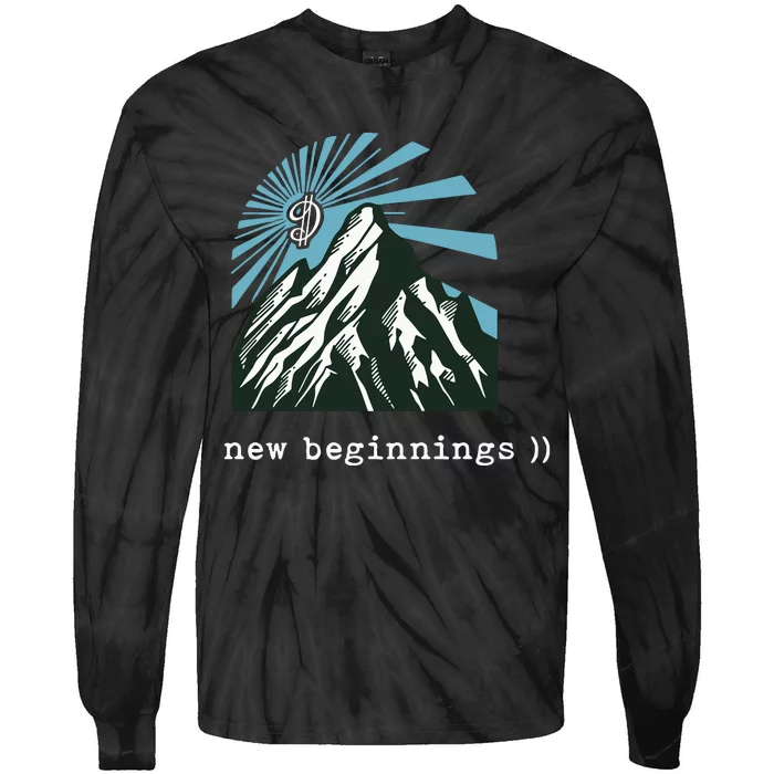 Dame D.O.L.L.A. New Beginnings Tie-Dye Long Sleeve Shirt