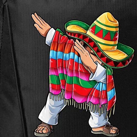 Dabbing Dab Nacho Average Dad Mexican Sombrero Father Cinco De Mayo Daddy Fiesta City Backpack