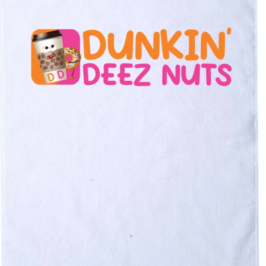 Dunkin Deez Nuts Coffee Bag Platinum Collection Golf Towel