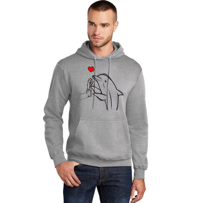 Dolphin Tall Hoodie