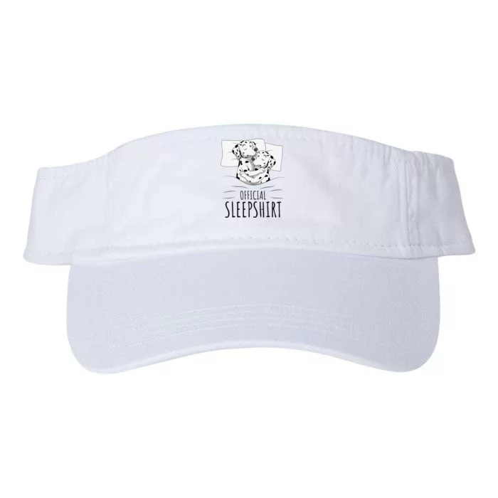 Dalmatian Dog Official Sleep Valucap Bio-Washed Visor