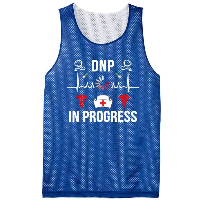 Dnp Doctor Of Nursing Practice In Progress Funny Nurse Cute Gift Mesh Reversible Basketball Jersey Tank