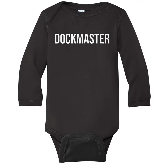 Dockmaster Baby Long Sleeve Bodysuit