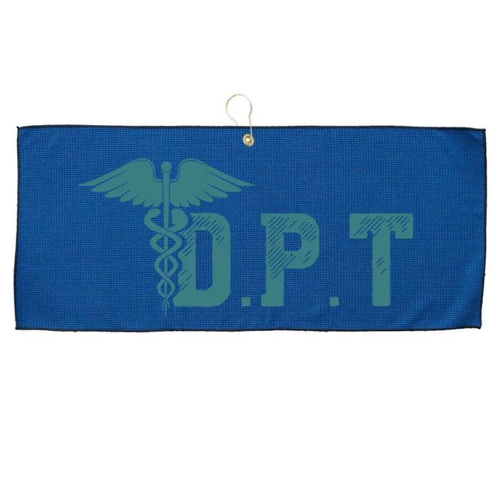 DPT Doctor Of Physical Therapy Student Therapist Gift Large Microfiber Waffle Golf Towel