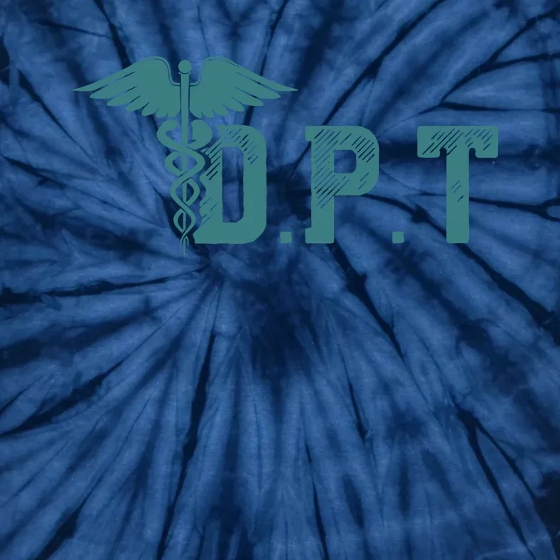 DPT Doctor Of Physical Therapy Student Therapist Gift Tie-Dye T-Shirt