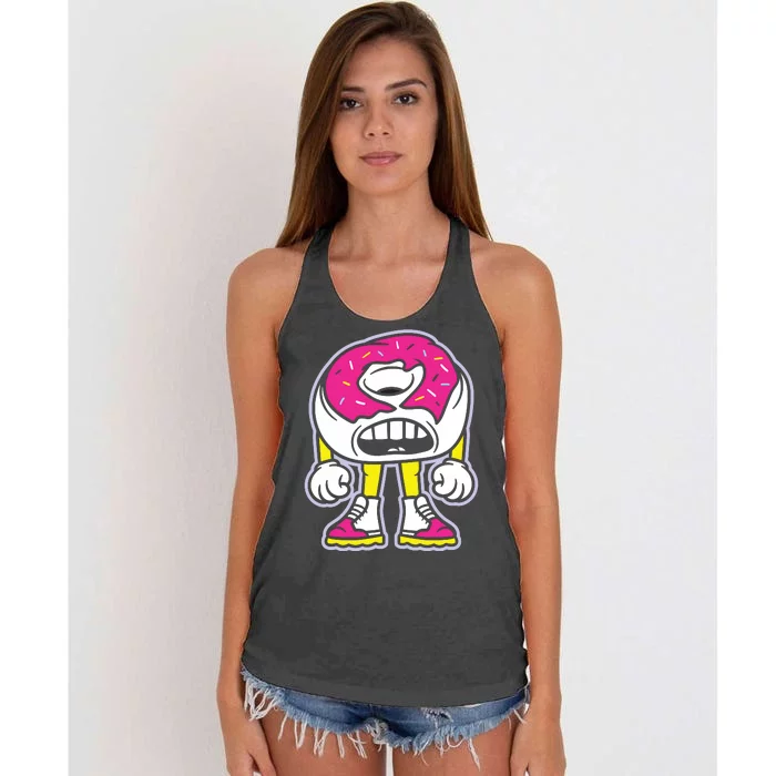 Donut Women's Knotted Racerback Tank