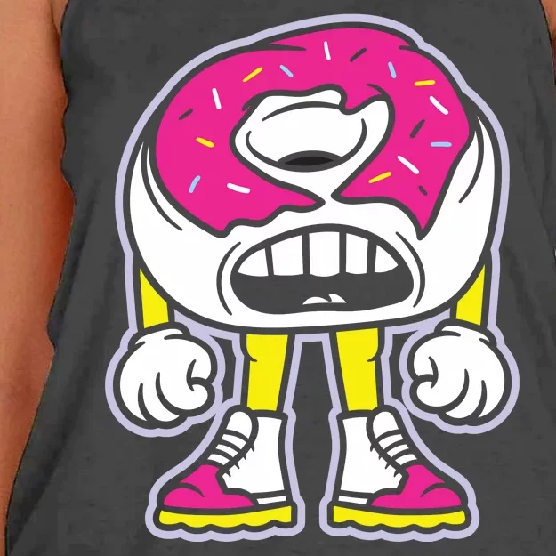 Donut Women's Knotted Racerback Tank