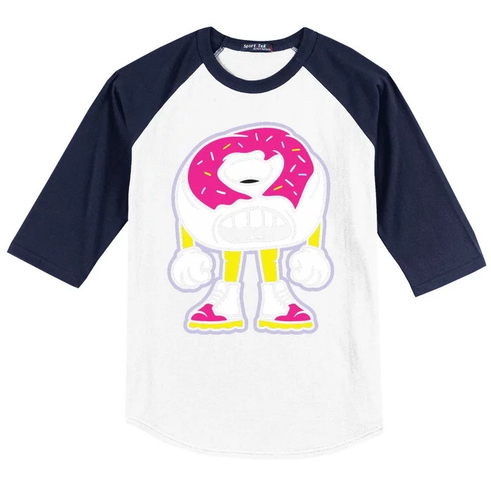 Donut Baseball Sleeve Shirt