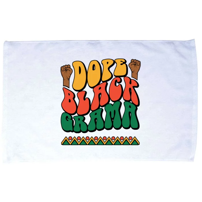 DOPEBLACKGRAMA Microfiber Hand Towel