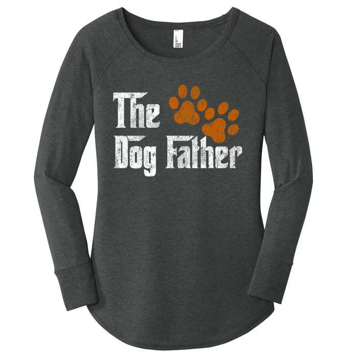 Dogfather Women's Perfect Tri Tunic Long Sleeve Shirt