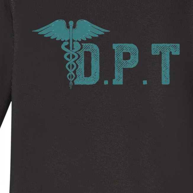 DPT Doctor Of Physical Therapy Student Therapist Gift Baby Long Sleeve Bodysuit