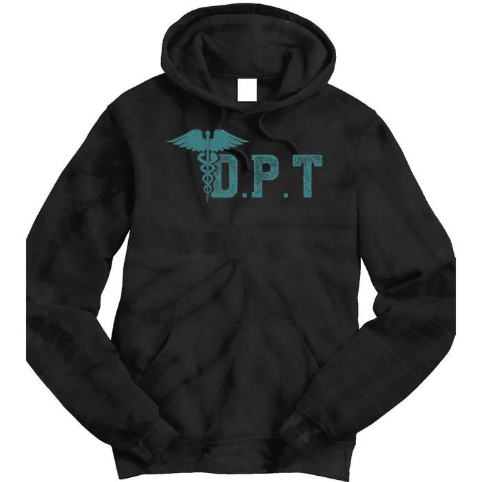 DPT Doctor Of Physical Therapy Student Therapist Gift Tie Dye Hoodie