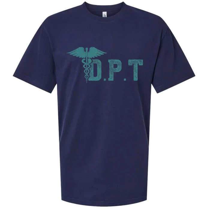 DPT Doctor Of Physical Therapy Student Therapist Gift Sueded Cloud Jersey T-Shirt