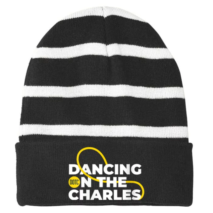 DOTC 'Dancing On The Charles' Boston's Dance Party Striped Beanie with Solid Band