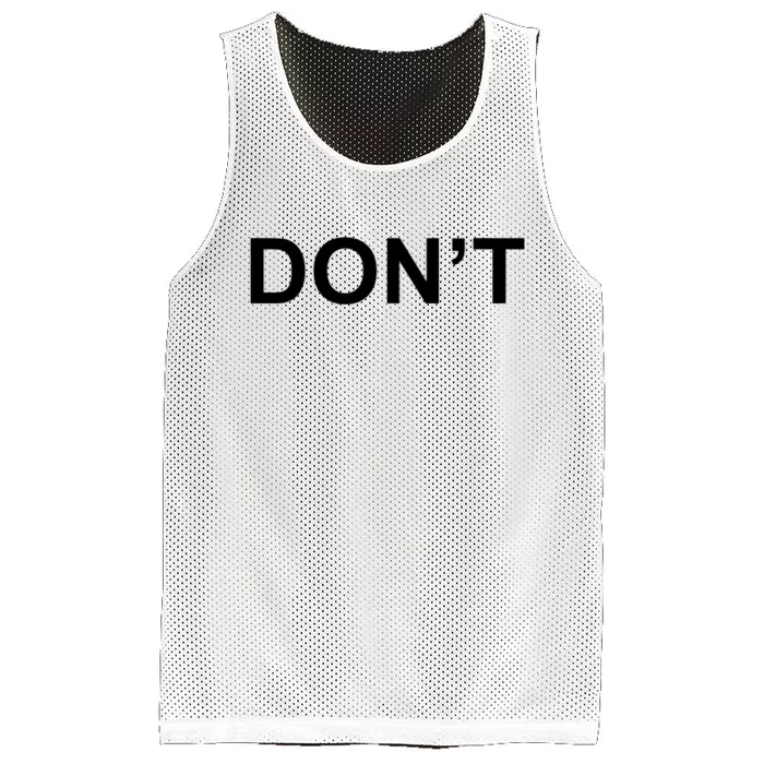 Don't Mesh Reversible Basketball Jersey Tank