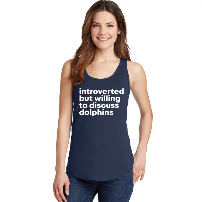 Dolphins Ladies Essential Tank