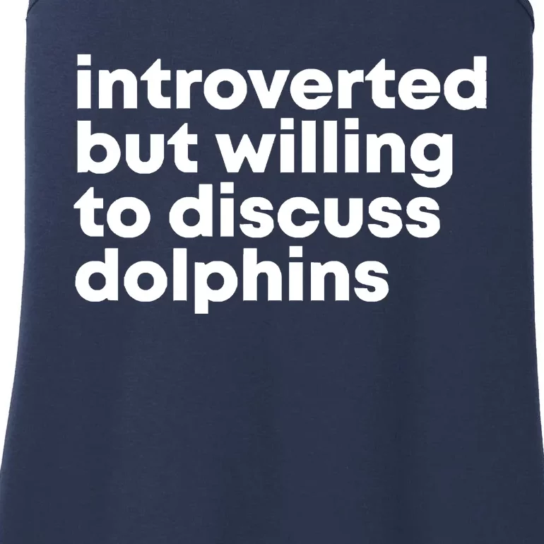 Dolphins Ladies Essential Tank