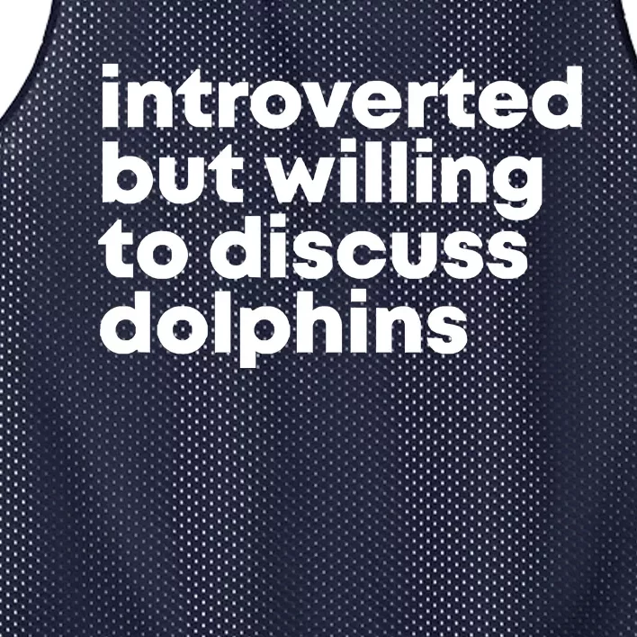 Dolphins Mesh Reversible Basketball Jersey Tank