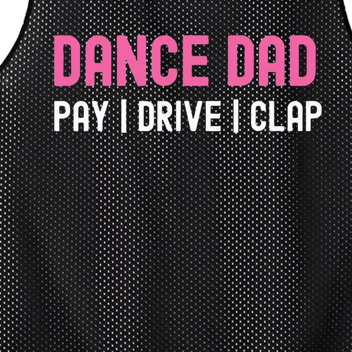 Dance Dad Pay Drive Clap Mesh Reversible Basketball Jersey Tank