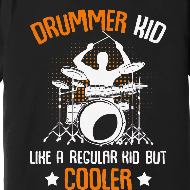 Drummer Drumming Percussionist Drums Premium T-Shirt