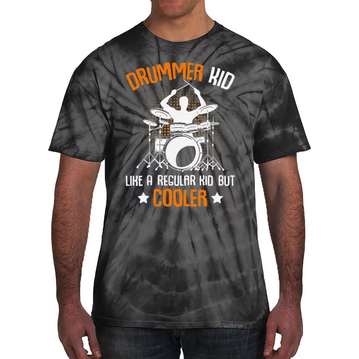 Drummer Drumming Percussionist Drums Tie-Dye T-Shirt