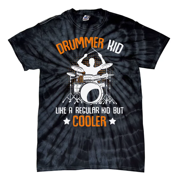 Drummer Drumming Percussionist Drums Tie-Dye T-Shirt