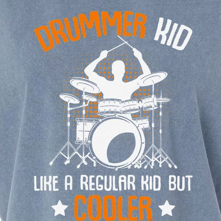 Drummer Drumming Percussionist Drums Garment-Dyed Women's Muscle Tee