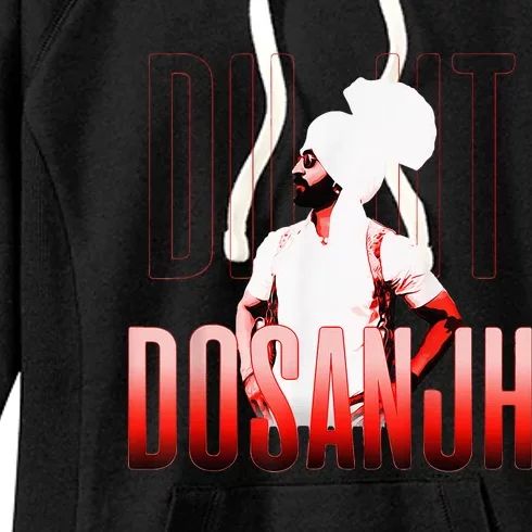 Diljit Dosanjh Punjabi Singer Desi Apparel Punjabi Women's Fleece Hoodie