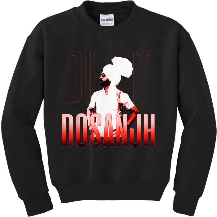 Diljit Dosanjh Punjabi Singer Desi Apparel Punjabi Kids Sweatshirt