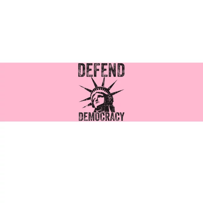 Defend Democracy Protect Voting Rights Save Vote Election Bumper Sticker