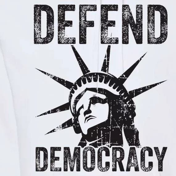 Defend Democracy Protect Voting Rights Save Vote Election Premium Hoodie