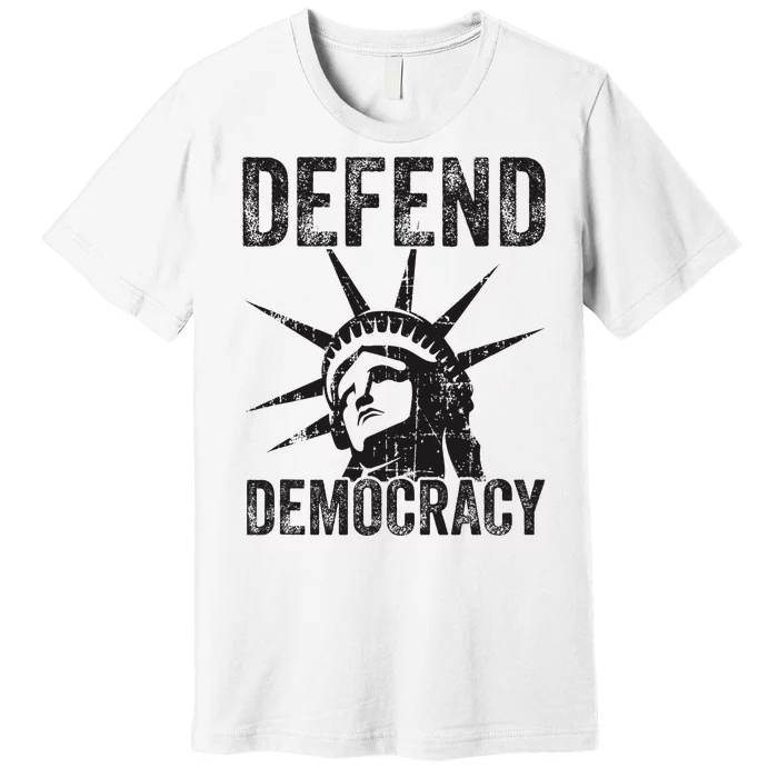 Defend Democracy Protect Voting Rights Save Vote Election Premium T-Shirt