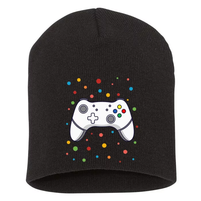 Dot Day Polka Dots Dotted Gaming Short Acrylic Beanie