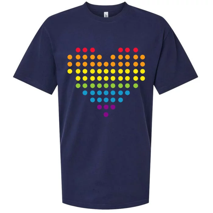 Dot Day Polka Dots Dotted Heart Sueded Cloud Jersey T-Shirt