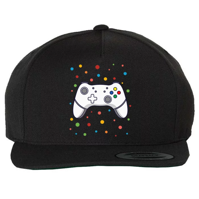 Dot Day Polka Dots Dotted Gaming Wool Snapback Cap