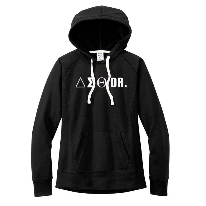 Delta Doctor Physician Sorority Sigma Sisterhood Theta Women's Fleece Hoodie