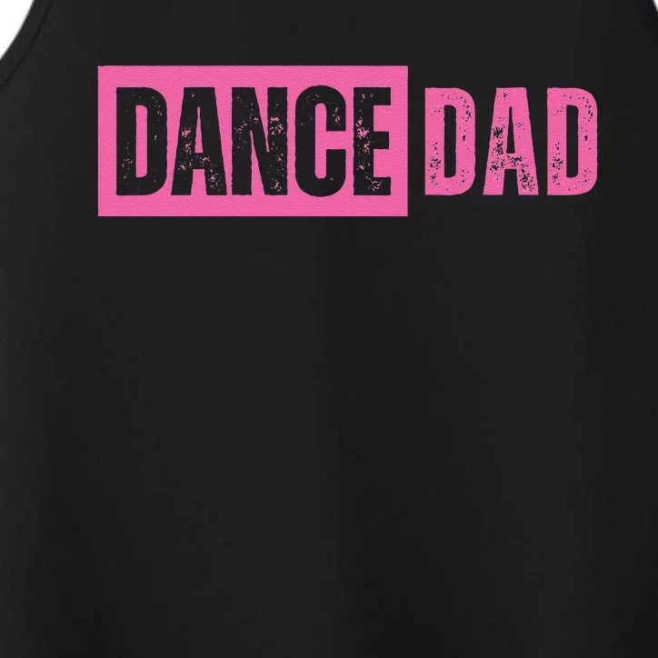 Dance Dad Pink Performance Tank