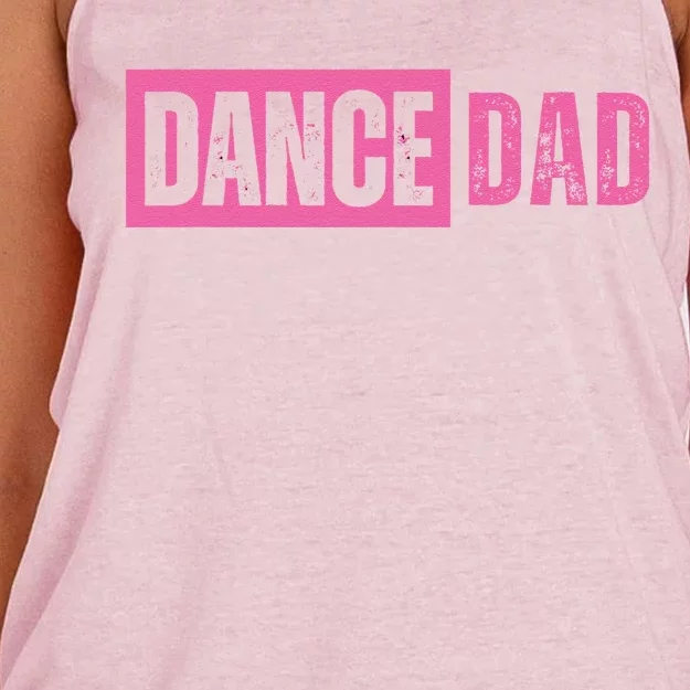 Dance Dad Pink Women's Knotted Racerback Tank