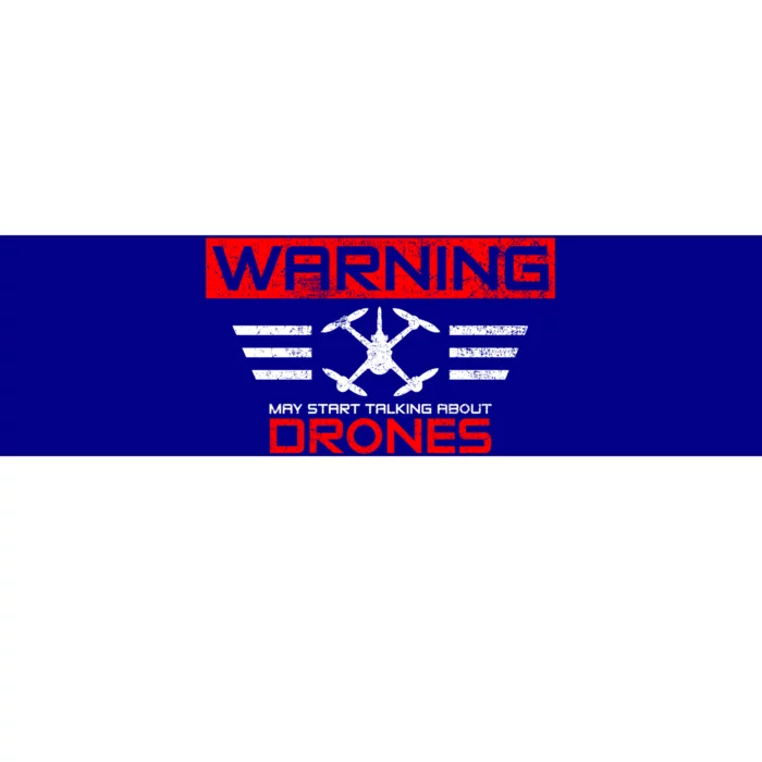 Drones Drone Pilot Great Gift Bumper Sticker