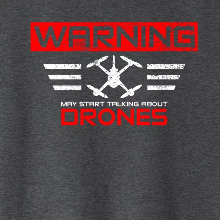 Drones Drone Pilot Great Gift Women's Crop Top Tee