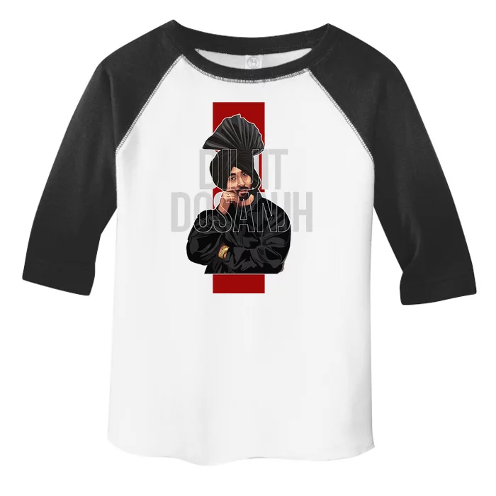 Diljit Dosanjh Punjabi Singer Desi Apparel Punjabi Toddler Fine Jersey T-Shirt