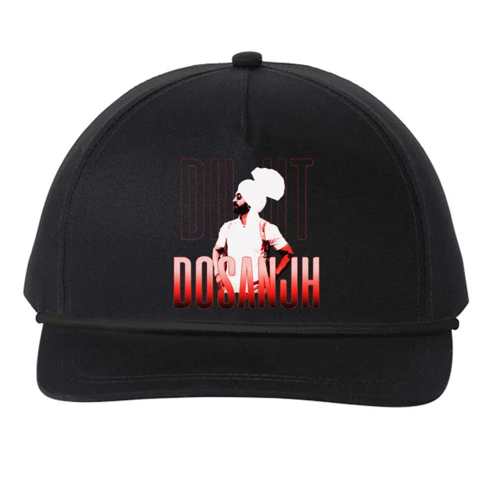 Diljit Dosanjh Punjabi Singer Desi Apparel Punjabi Snapback Five-Panel Rope Hat