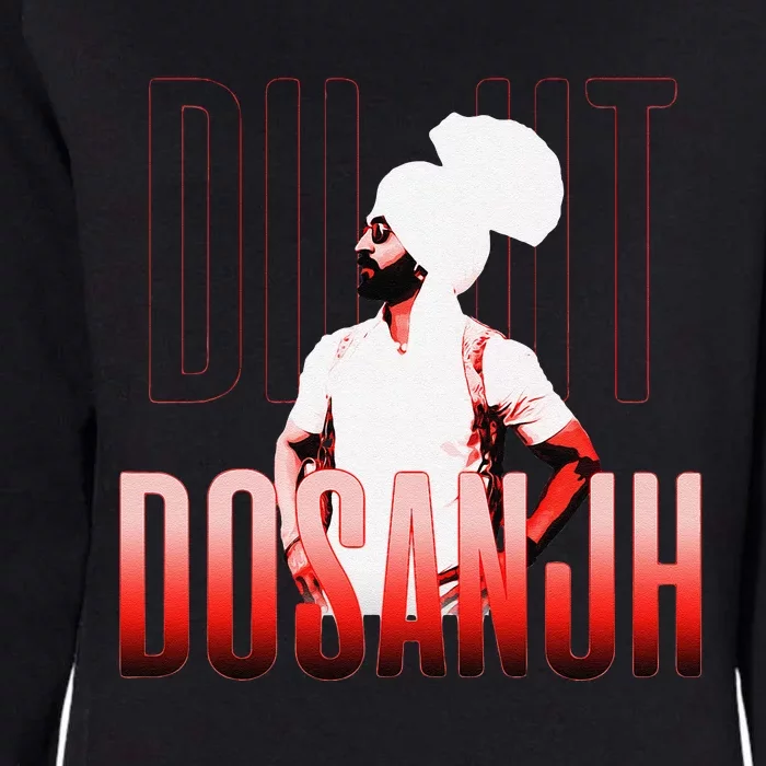 Diljit Dosanjh Punjabi Singer Desi Apparel Punjabi Womens California Wash Sweatshirt