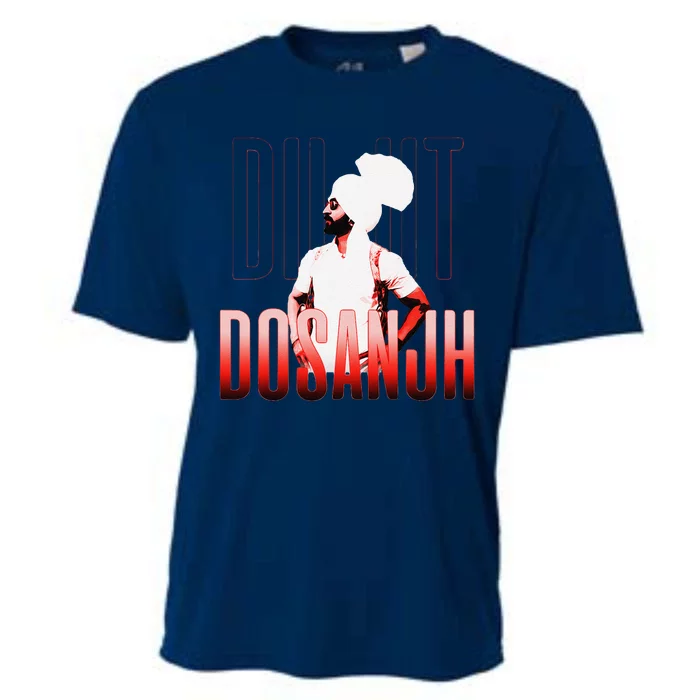 Diljit Dosanjh Punjabi Singer Desi Apparel Punjabi Cooling Performance Crew T-Shirt