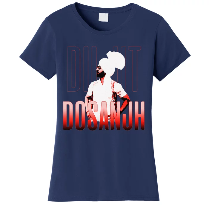 Diljit Dosanjh Punjabi Singer Desi Apparel Punjabi Women's T-Shirt