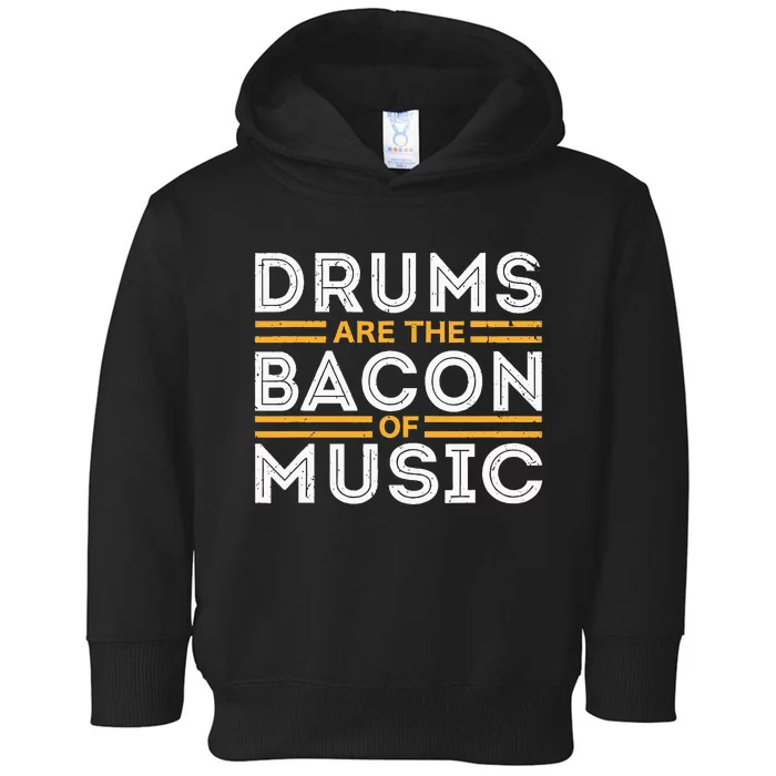 Drummer Drum Player Funny Drumming Music Teacher Toddler Hoodie