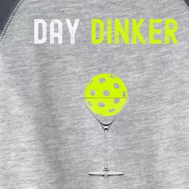 Day Dinker Pickleball Funny Pickleball Day Dinker Toddler Fine Jersey T-Shirt