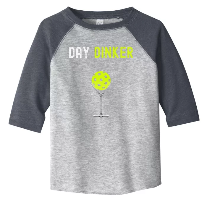 Day Dinker Pickleball Funny Pickleball Day Dinker Toddler Fine Jersey T-Shirt